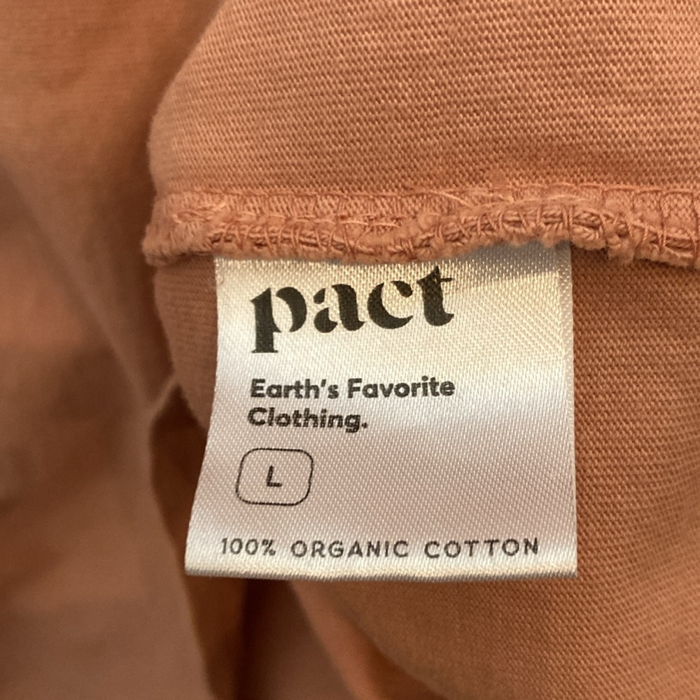 Pact Organic Cotton Canyon Clay Large Tee - Picture 3 of 4